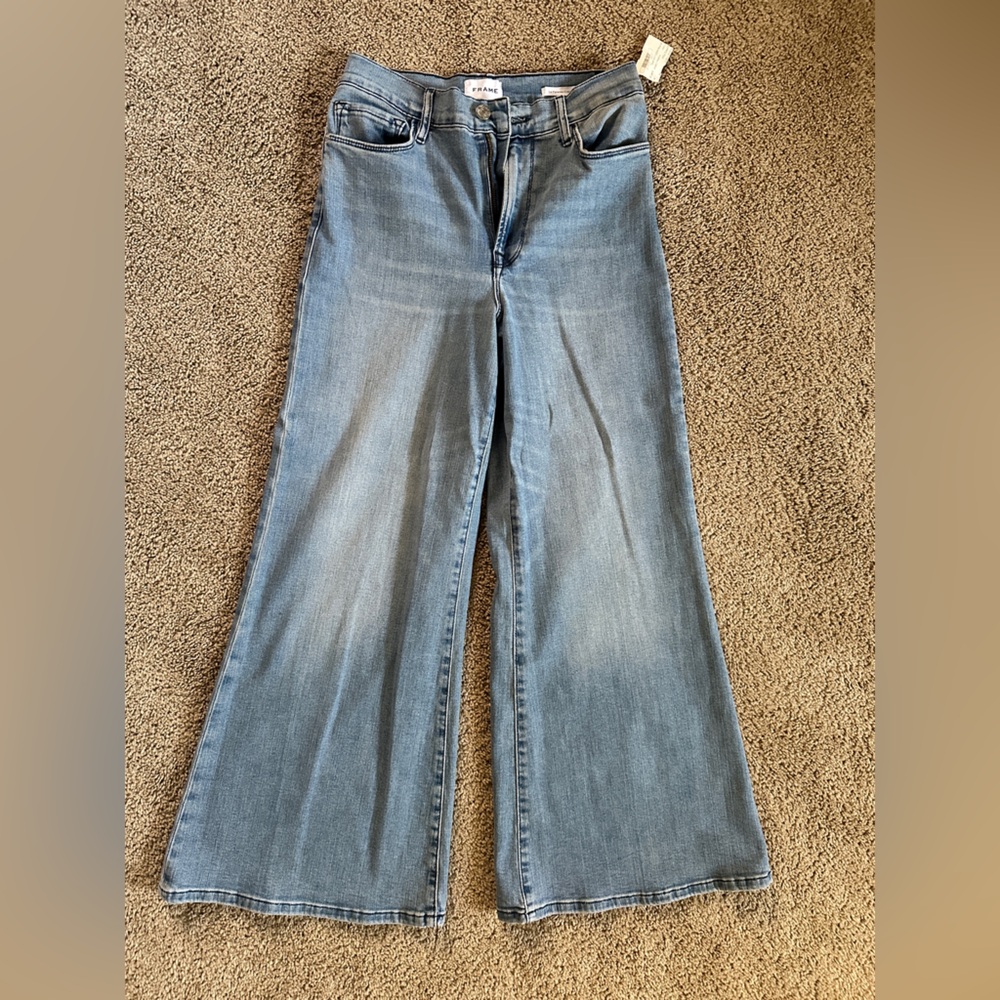 FRAME Le Palazzo Crop Jeans - NWT